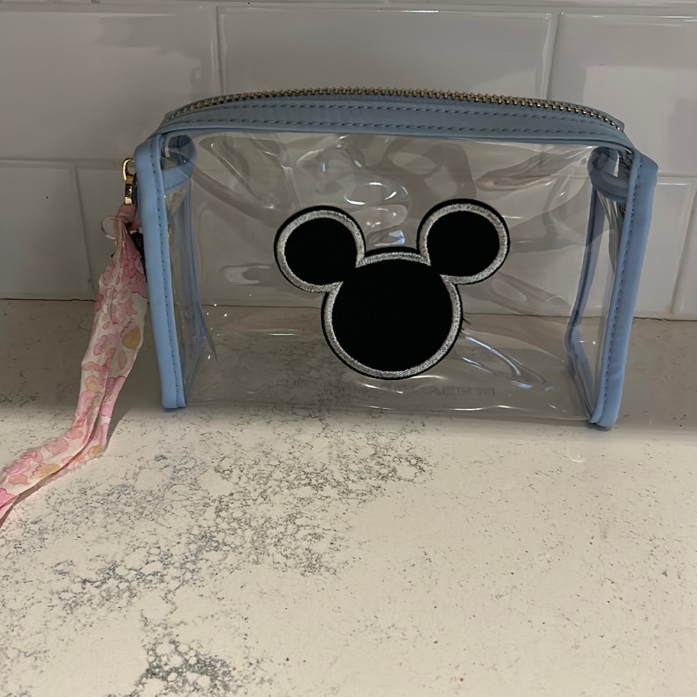 Disney x Stoney clover lane original Mickey silhouette patch periwinkle travel